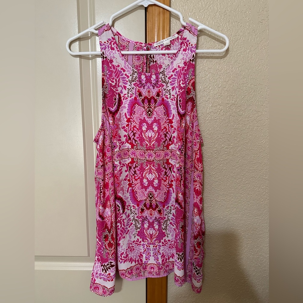 Violet + Claire Sleeveless Blouse
